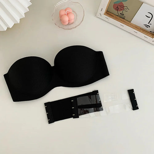 FINETOO Sexy Strapless Bras Women Wireless Bralette Soft Female