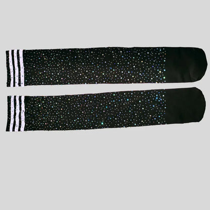 Sexy Rhinestone Lingeri Long Sock Women  Long Sock Thigh High Over The