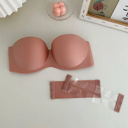 FINETOO Sexy Strapless Bras Women Wireless Bralette Soft Female