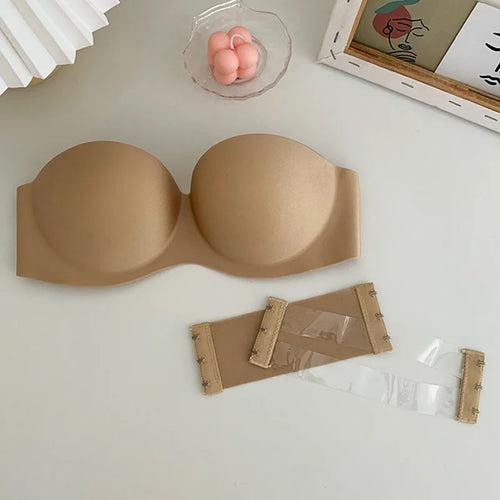 FINETOO Sexy Strapless Bras Women Wireless Bralette Soft Female