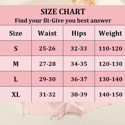 Women's Panties Seamless Sports Wavy Edge Silk Satin Boxers Underwear