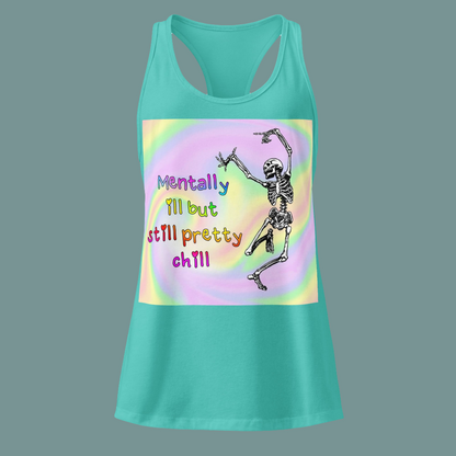 Women’s fitted racerback tank top